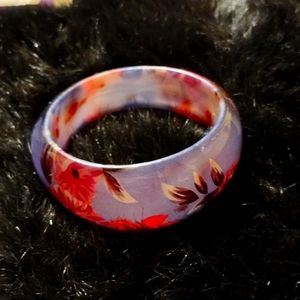 Purple Bangle Bracelet